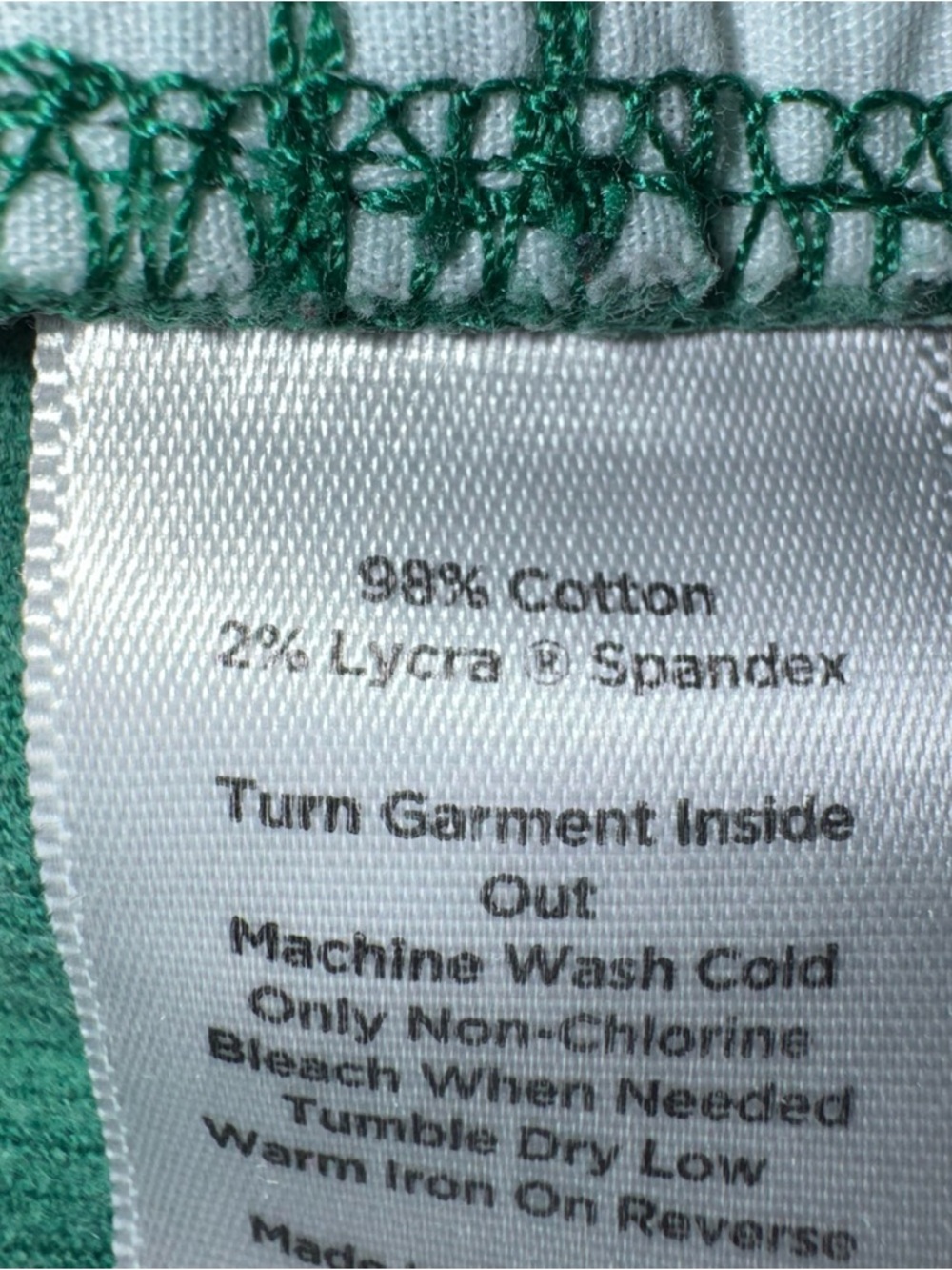 Talbots Heritage Corduroy Pants Green Petite 12P Straight Stretch Women - Picture 7 of 11